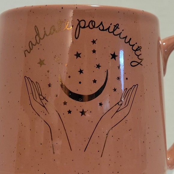 Stay Wild MOON CHILD "Radiate Positivity" Ceramic Tea/Coffee Mug Inspirational - Picture 3 of 8